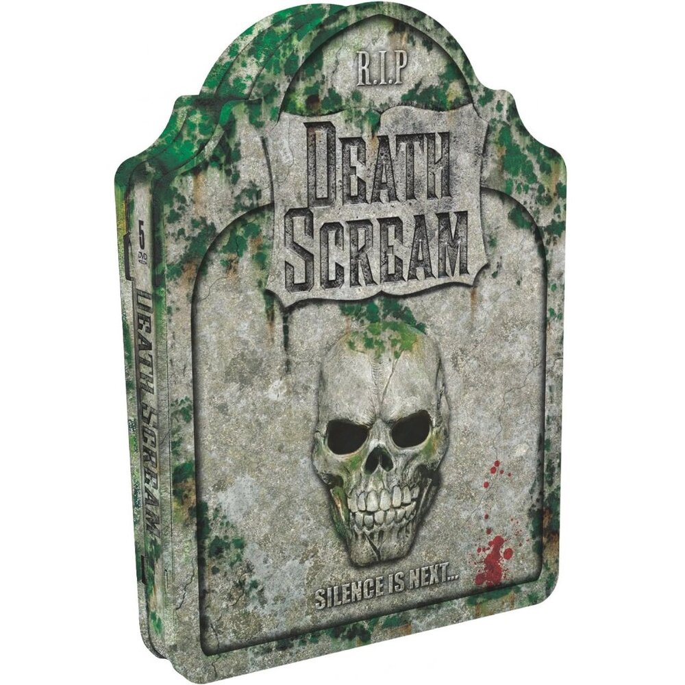 3/$28❤️new sealed DEATH SCREAM DVD tin box set 5 discs 5 horror movies 10 hours